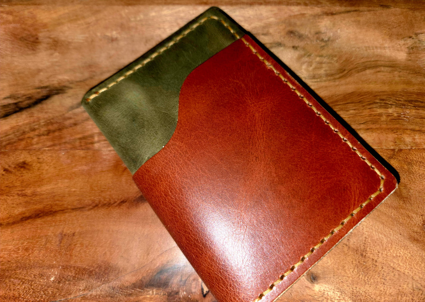 Full-Size Leather Bi-Fold Wallet