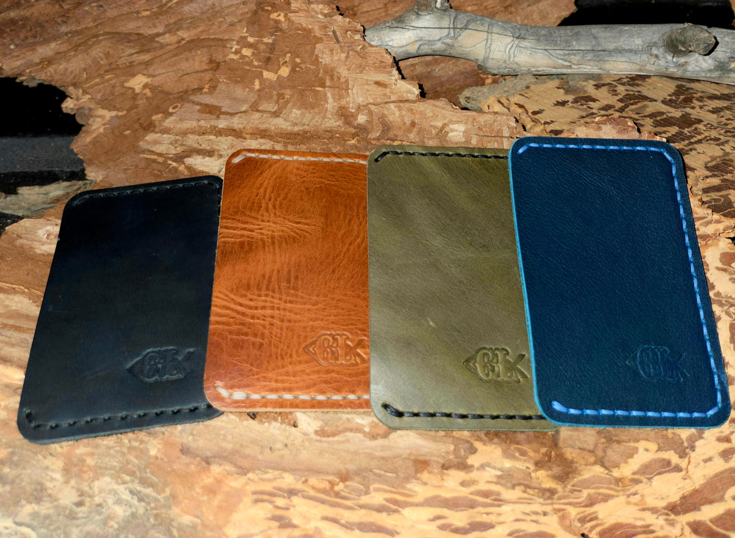 Minimalist 1-Pocket Leather Card Holder Wallet