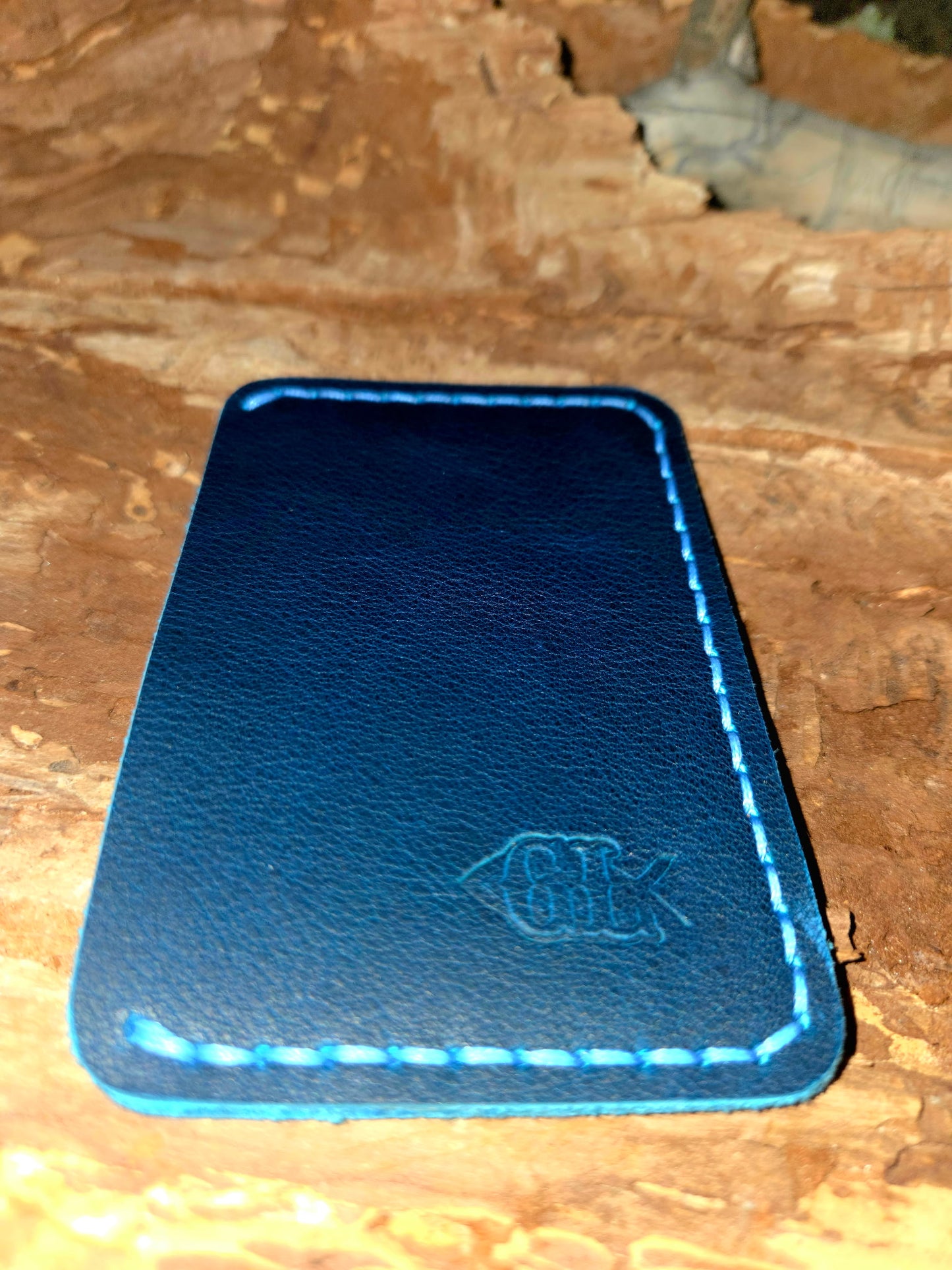 Minimalist 1-Pocket Leather Card Holder Wallet