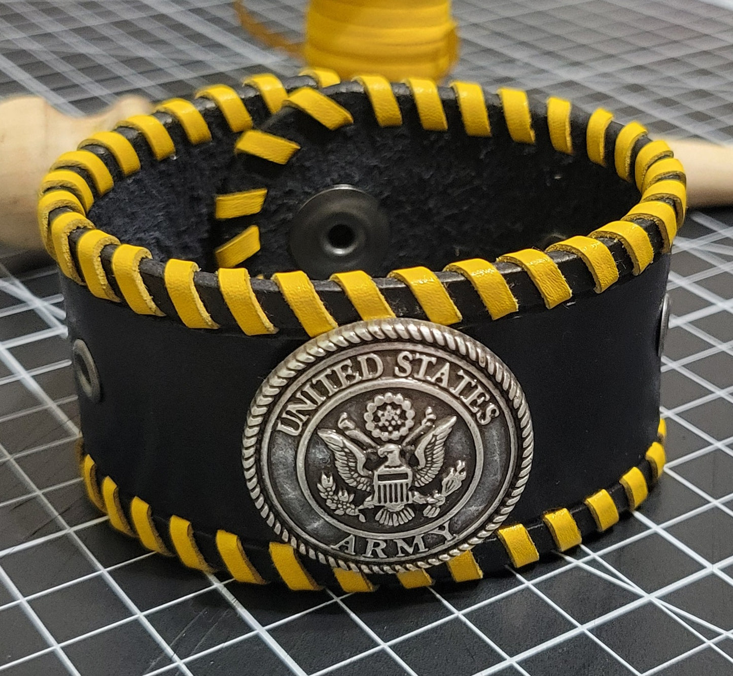 "Honored To Serve" Wrist Cuff