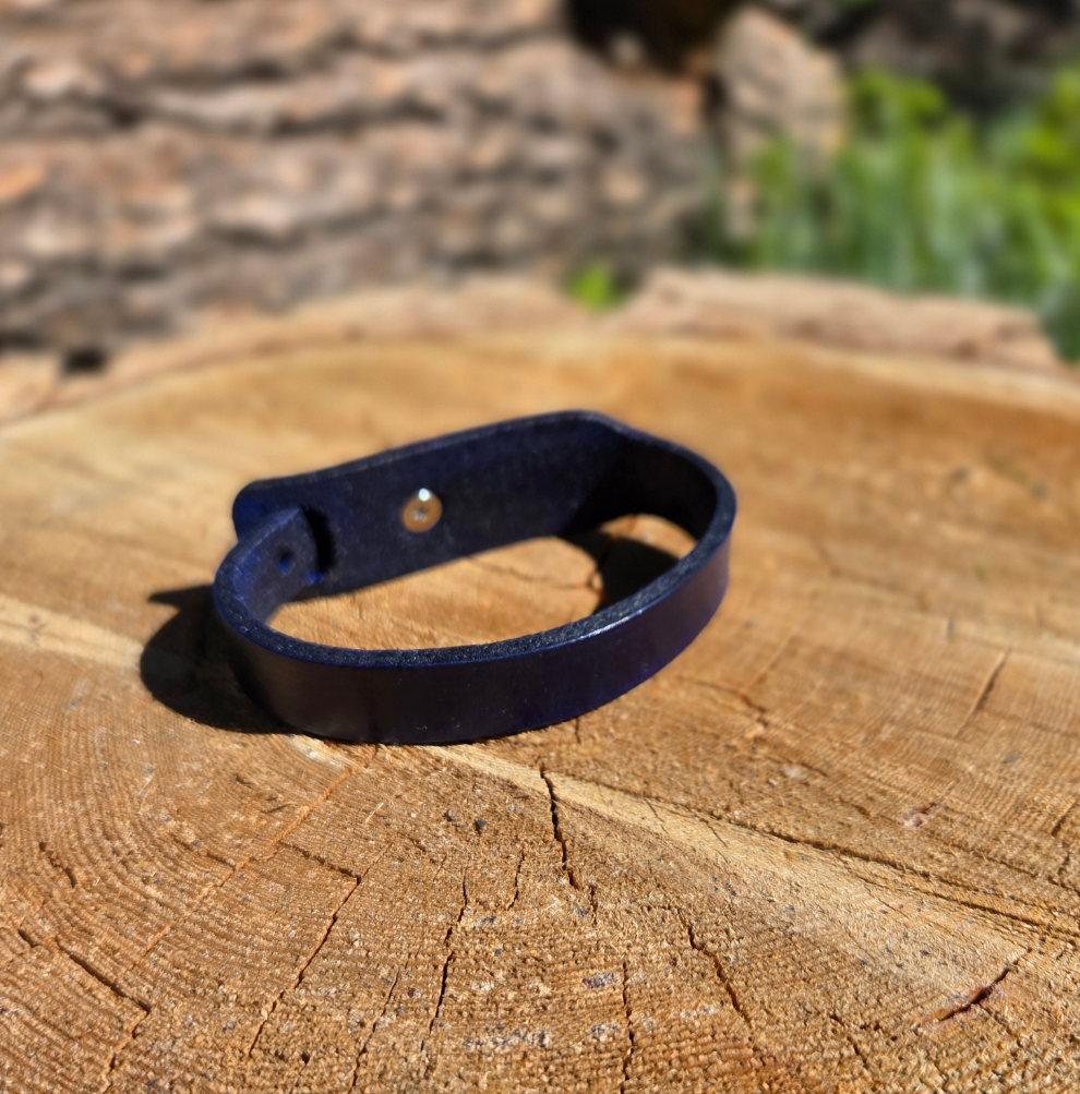 Adjustable Leather Wrist Cuff