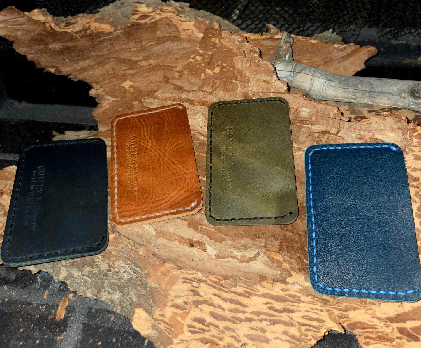 Minimalist 1-Pocket Leather Card Holder Wallet